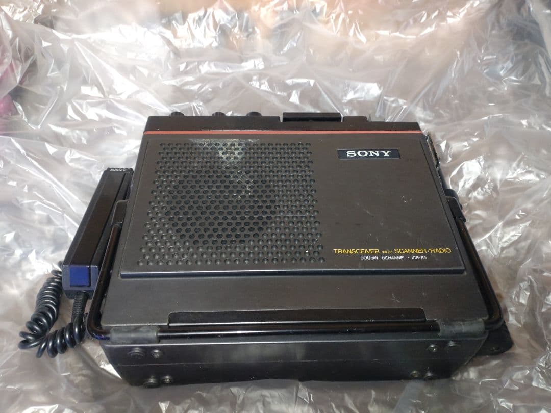 【通電確認済！】ソニー　トランシーバー　ICB-R5