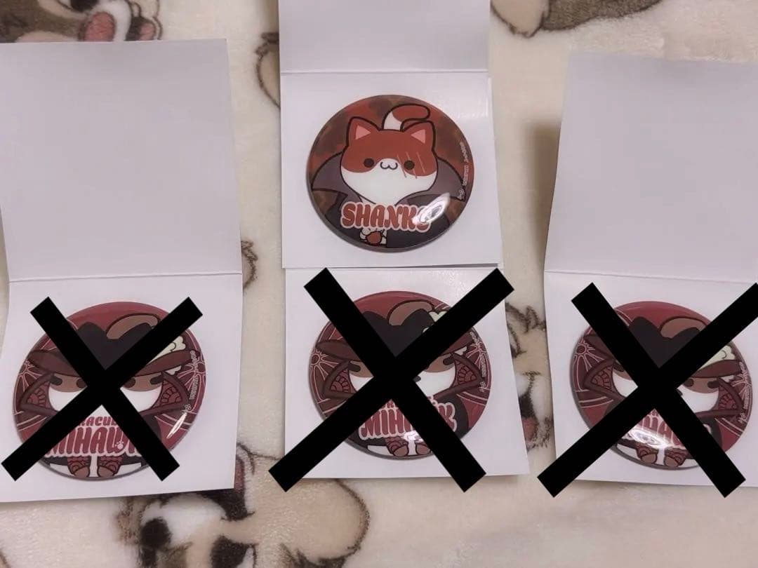 缶バッジ ワンピース ニャンピースニャーン! 缶バッジコレクション 18点