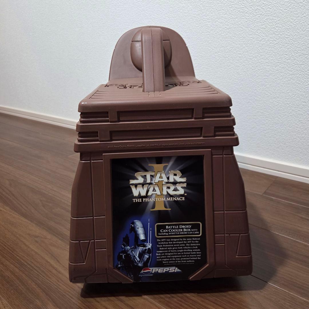スターウォーズ バトルドロイド缶クーラーボックス(MTT) PEPSIコラボ品