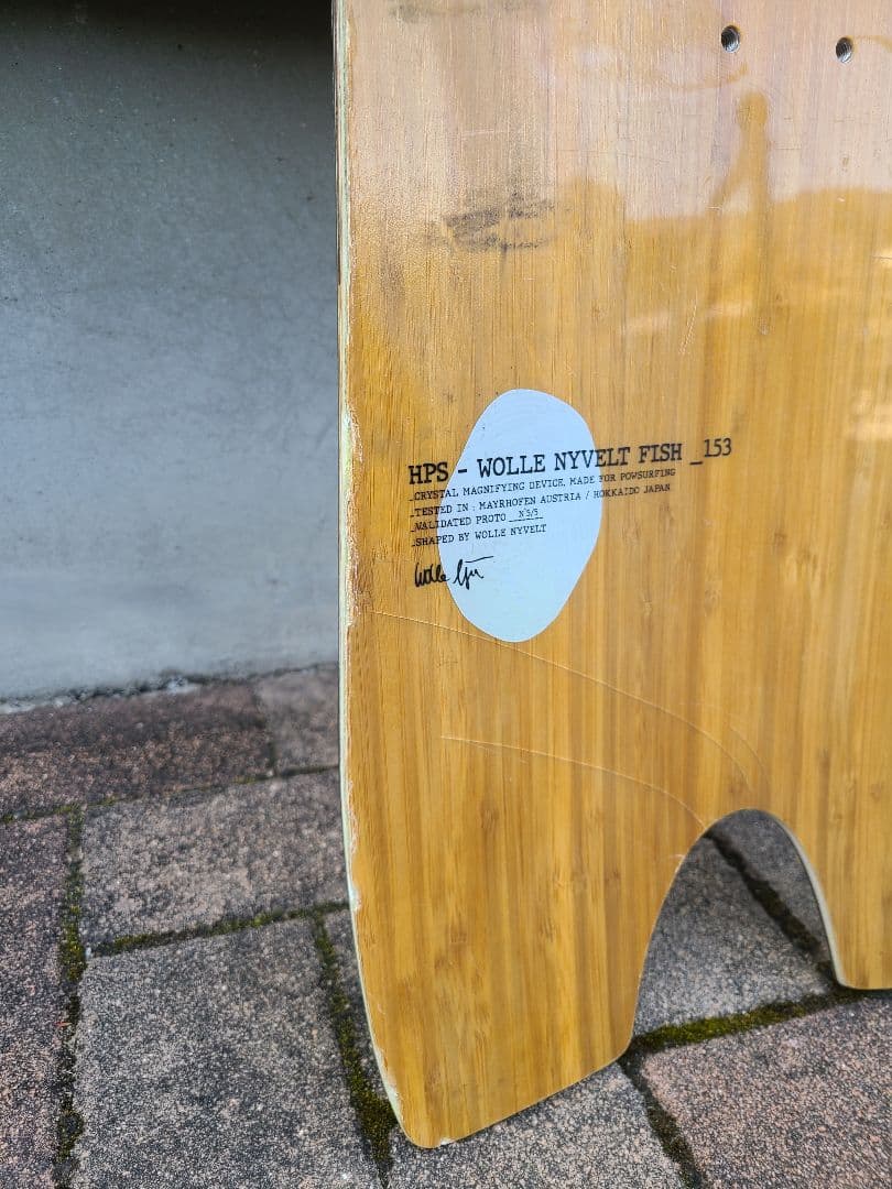 HPS Wolle Nyvelt Fish 153 スノーボード