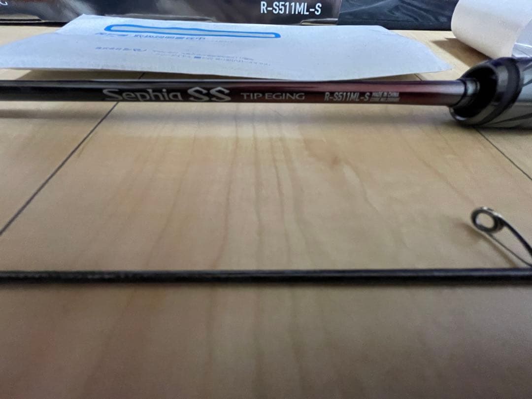 ティップラン　シマノ　24セフィアSS R-S511ML-S 極美品