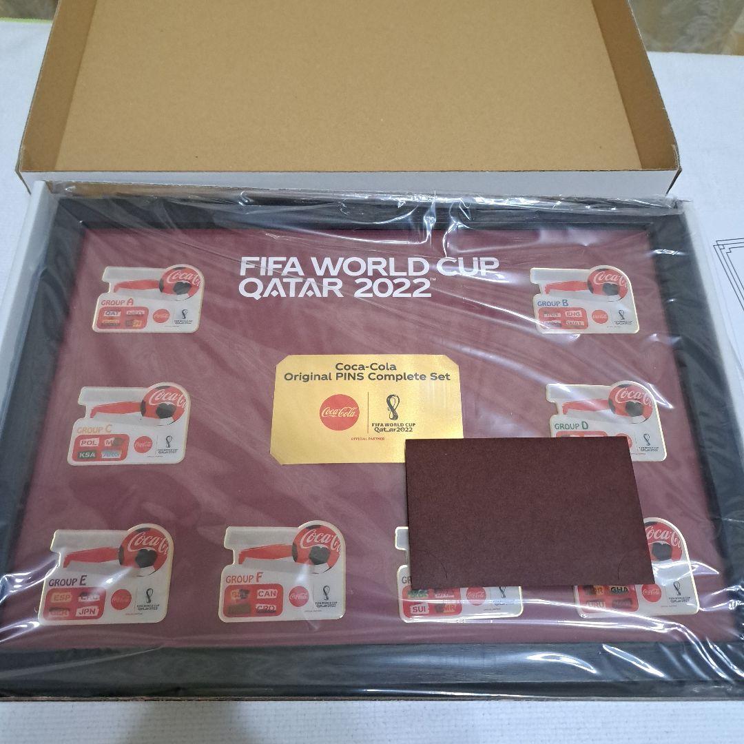 FIFAワールドカップ2022 コカ・コーラ ピンズセット　純金