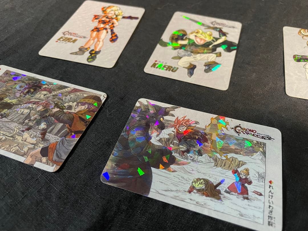 クロノトリガー　SFC予約特典カード　6枚セット