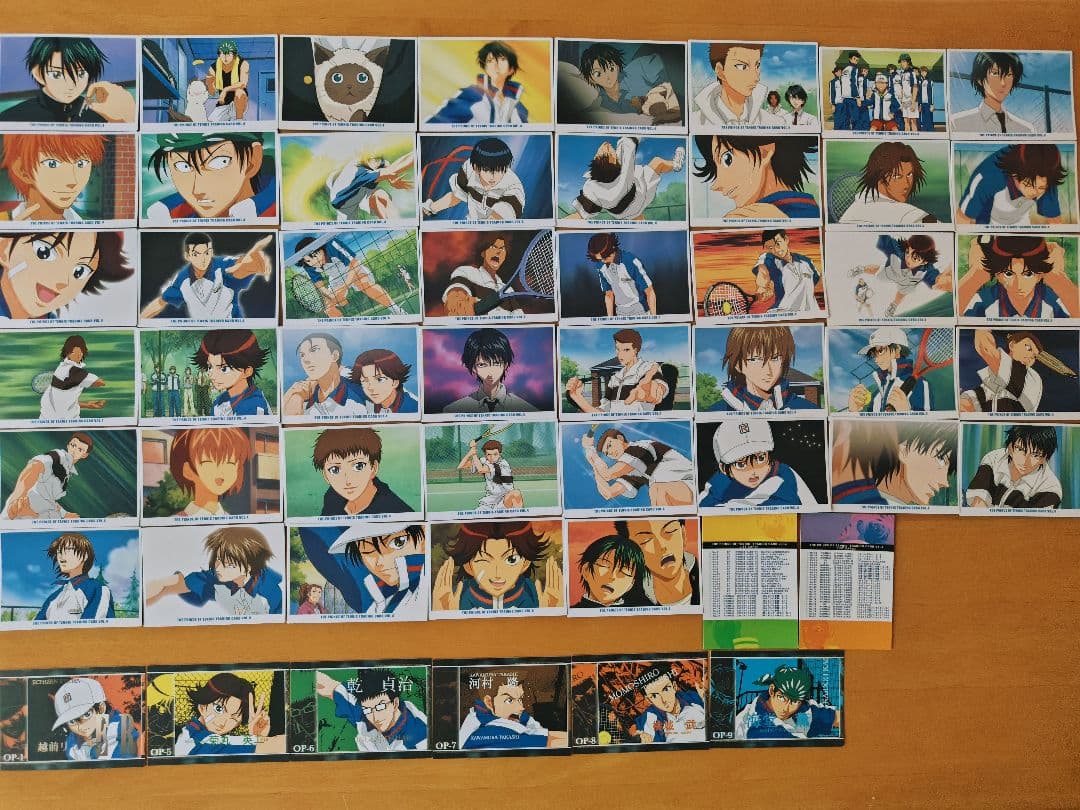 d*m様 テニスの王子様　トレカ　vol .1〜vol.11　498枚