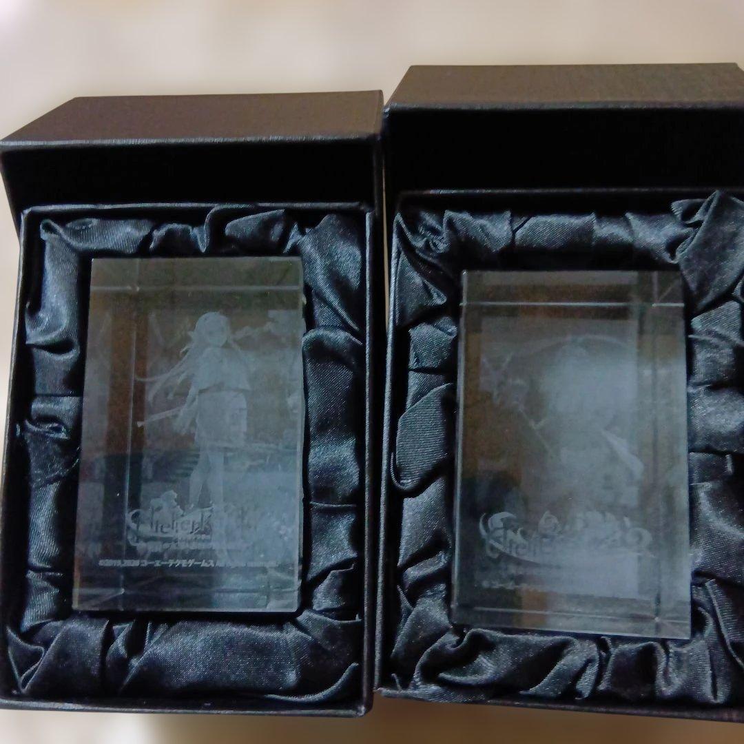 ライザのアトリエシリーズ　エビテン限定3Dクリスタル2点