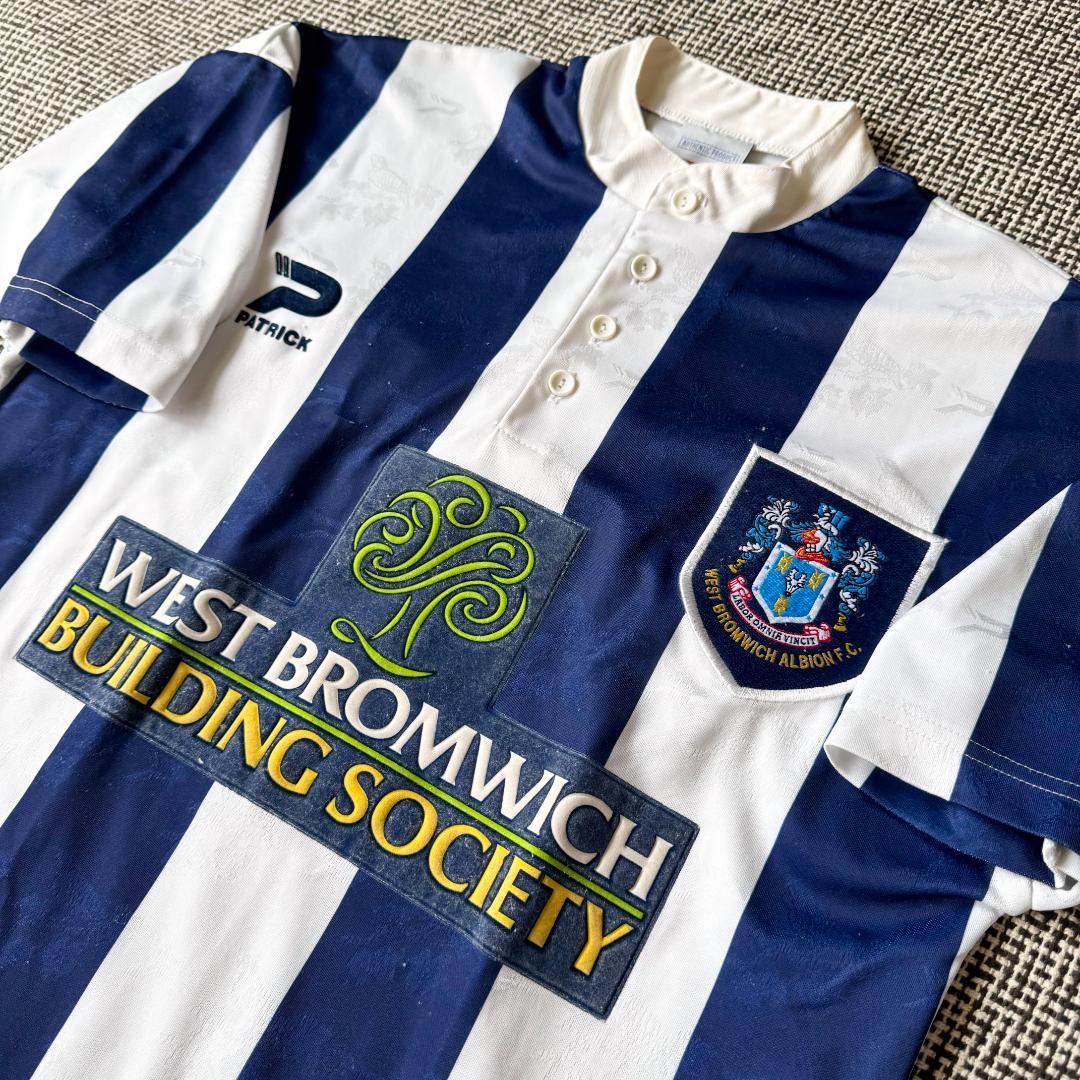 【90年代／当時物】ウェスト・ブロムウィッチ ９７／９８（H）襟付き
