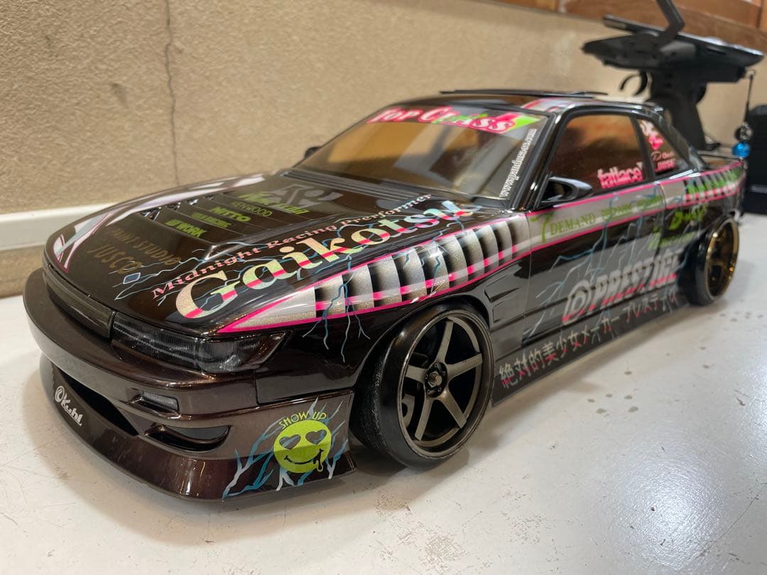 addiction アディクション D-MAX S13シルビア ラジコンボディ