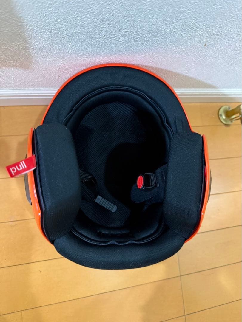 UVEX FIS認証　56~57㎝ 情熱のオレンジ色