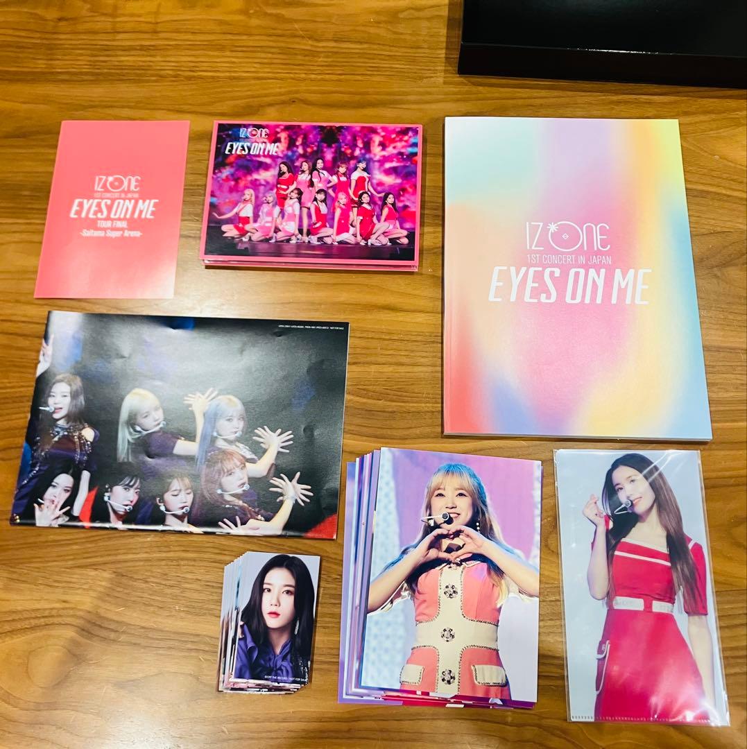 IZ*ONE EYES ON ME 初回生産限定版　トレカ・ポストカードあり