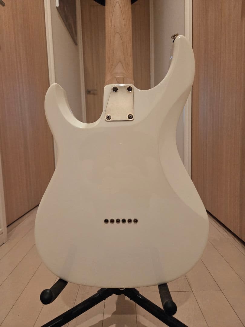 ホワイト エレキギター ハムバッカー