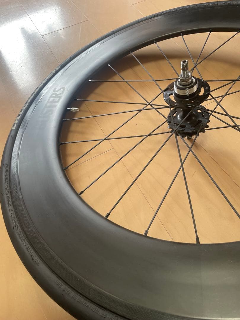 BROTURES SHRED88カーボンリアホイールリーダーバイク