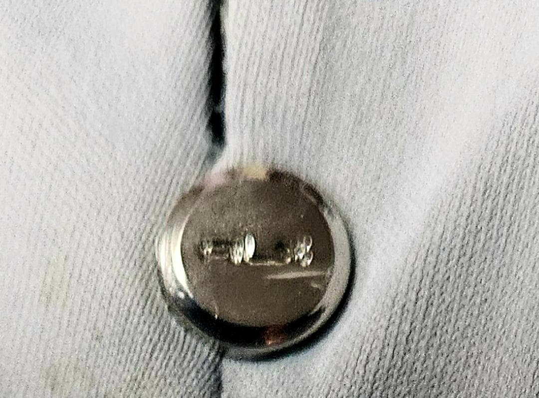 送料無料/超美品RLX RALPH LAUREN ハーフジップ半袖グレー（M)