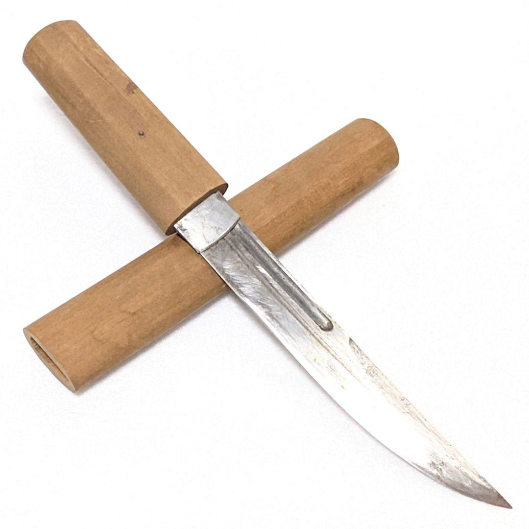 【小刀・短刀】残欠刀 残欠造 工作用ナイフ 和式ナイフ④【合法サイズ・確認済み】