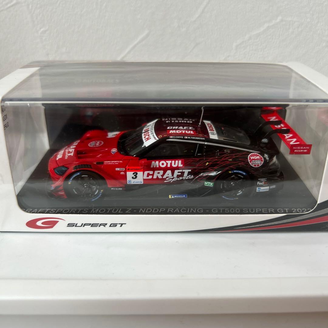ミニカー GT500 SUPER GT 2022 CRAFTSPORTS MOTUL Z