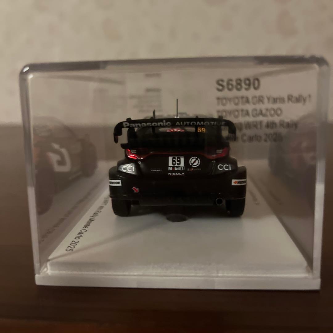 ミニカー TOYOTA GR Yaris Rally1 2025