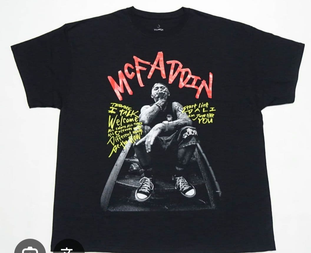 未使用品　RIZE /JESSEのTシャツXXL　JESSE治療頑張れ！