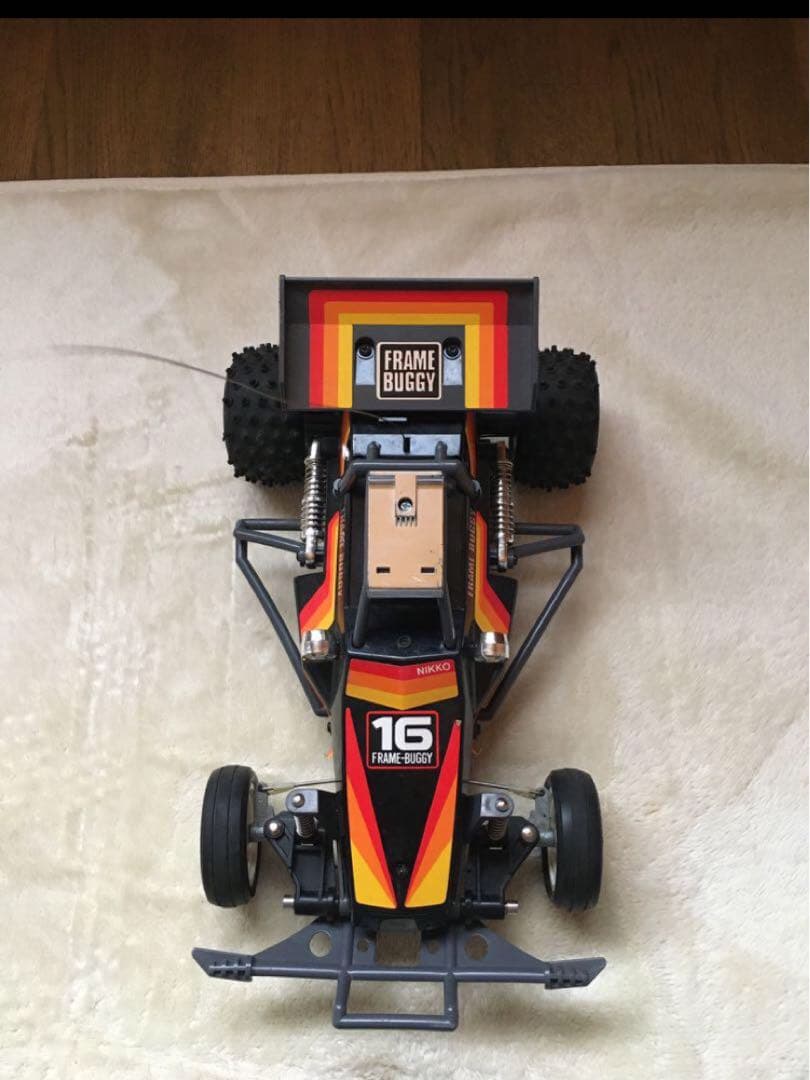 【完動品】 ニッコー　ラジコン　フレームバギー　ブラックフォックス