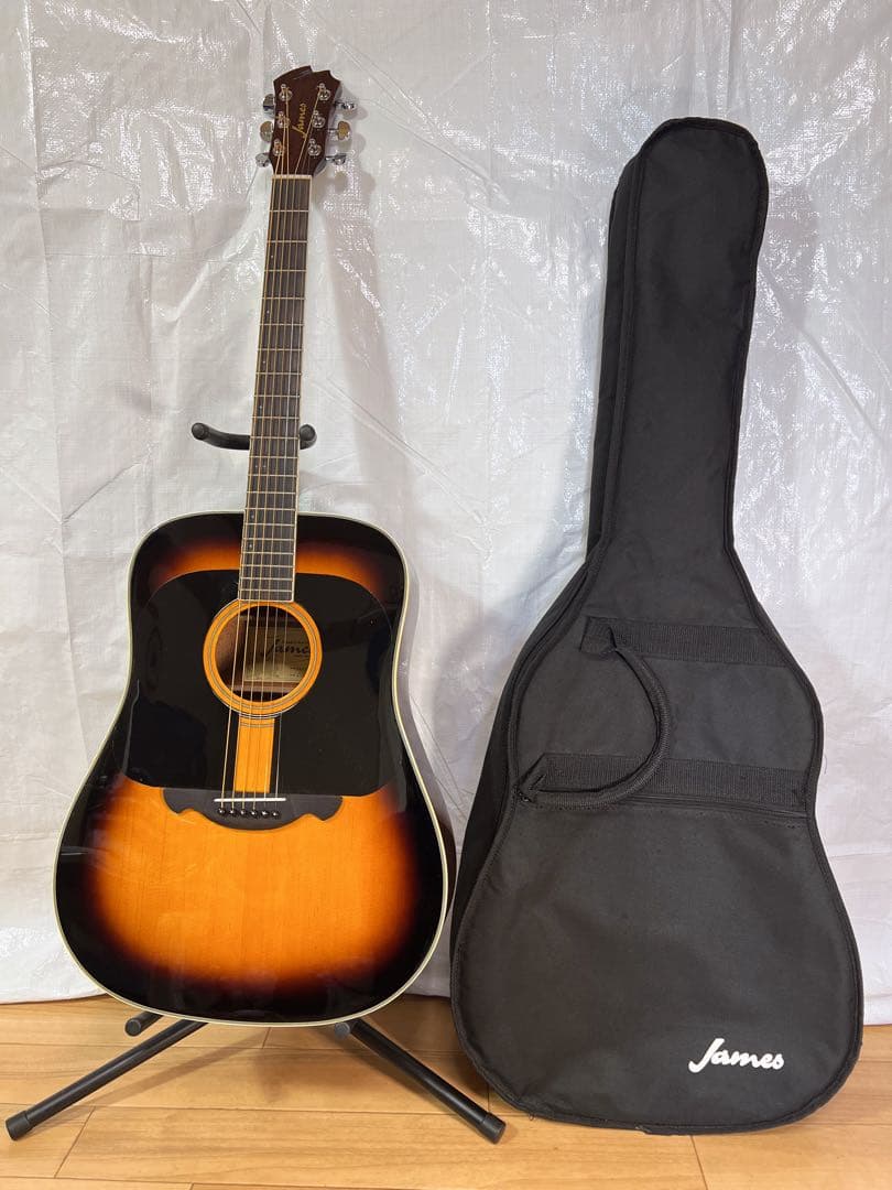 JAMES JD400 TSB アコースティックギター（状態良好）