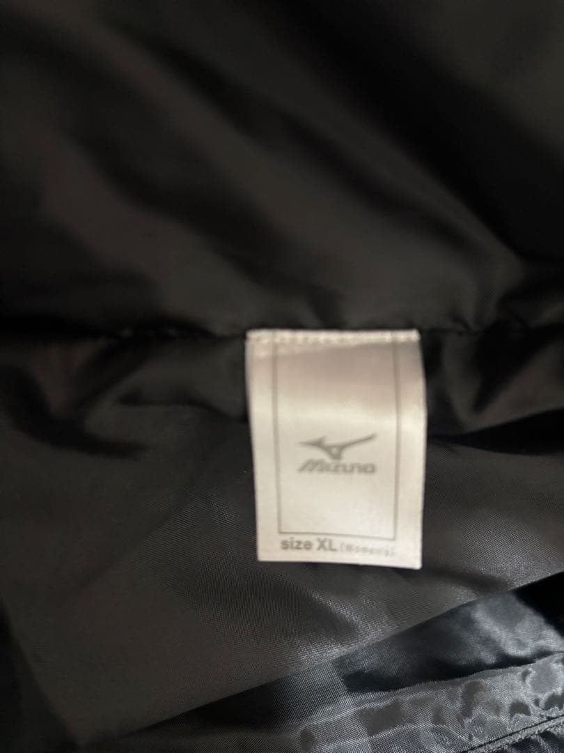 ロング丈ベンチコート ブラック/ピンク