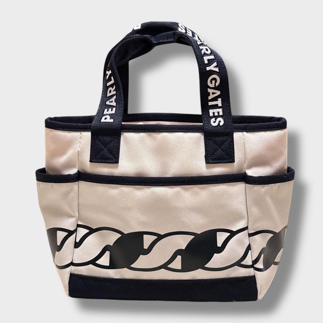 ✨未使用✨ パーリーゲイツ ローププリント カートバッグ ハンドバッグ タグ付き