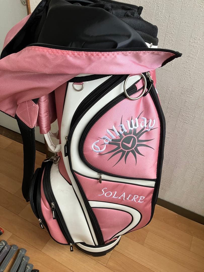 キャロウェイ ソレイル レディース ゴルフクラブ 8本、バッグセット 初心者