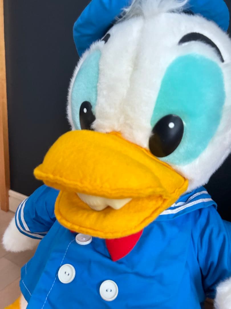 ヴィンテージ　ドナルドダック＆デイジーダック(Ｌ)　50㎝