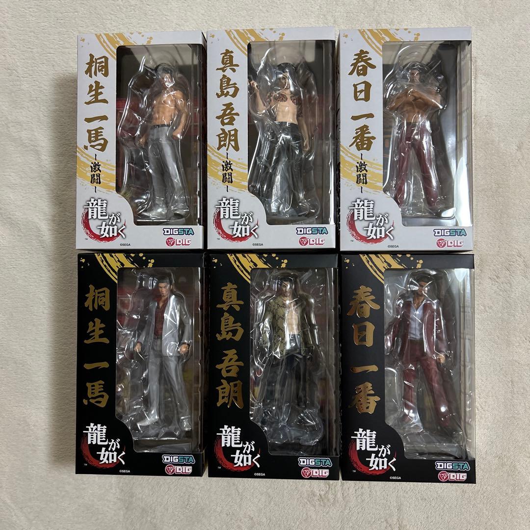 DIGSTA 龍が如く フィギュア まとめ売り
