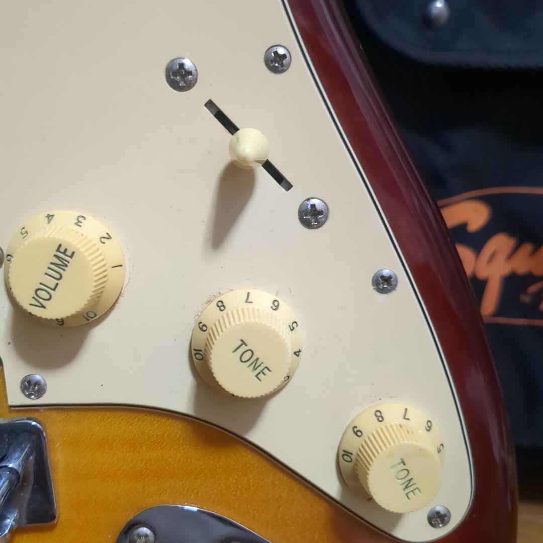 ジャンク　Squier フェンダー ストラト ラージヘッド　Standard