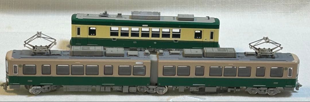 江ノ電 1500形 『嵐電号』京福電鉄モボ631形『江ノ電号』Nゲージ 特別仕様