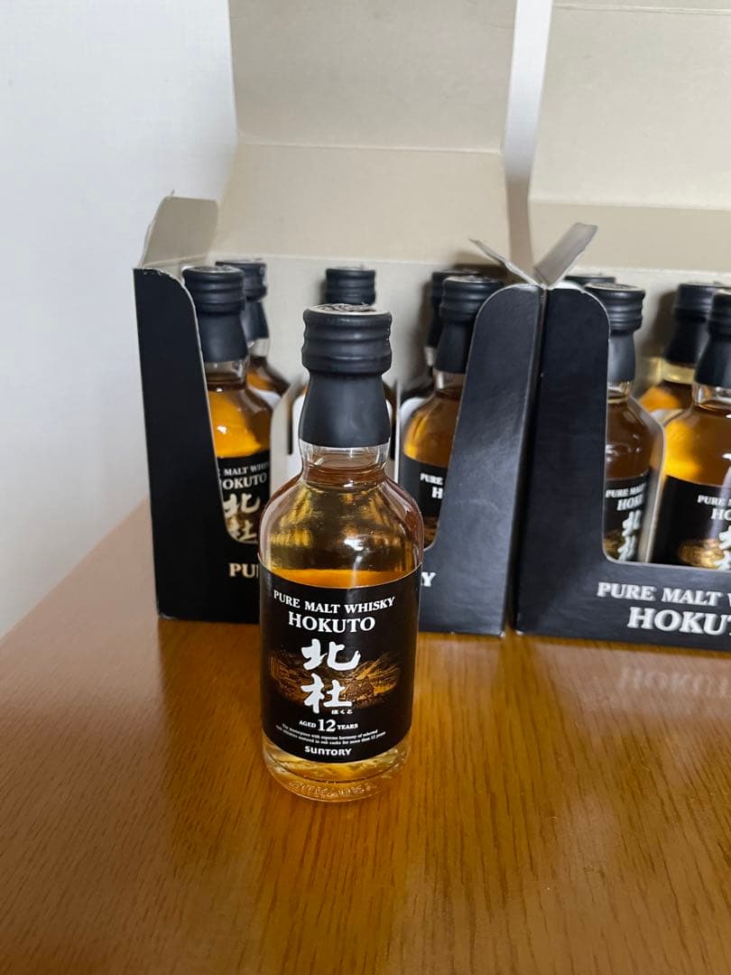 サントリー　ウイスキー　北杜　12年　ミニボトル　50ml 6本x2セット