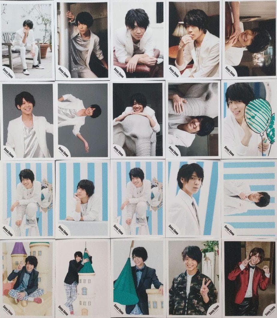 松島聡 Sexy Zone 公式写真 ソロ ミニ フォトセ ① timelesz