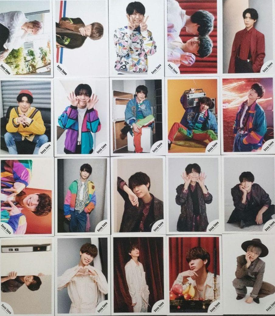 松島聡 Sexy Zone 公式写真 ソロ ミニ フォトセ ① timelesz