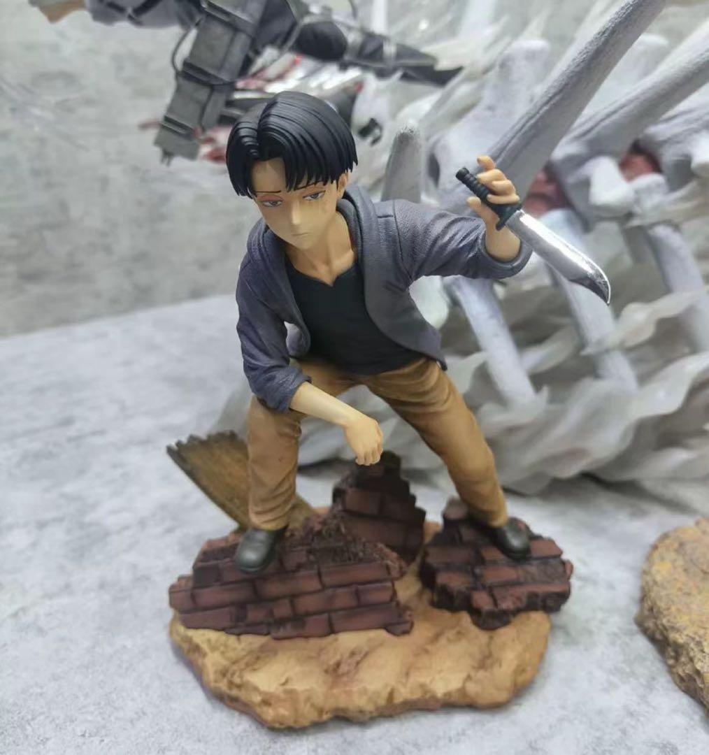 進撃の巨人 リヴァイ·アッカーマン ガレージキット ガレキ スタチュー③