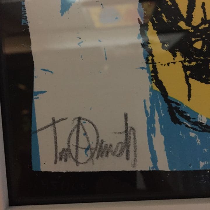 ランシド ティムアームストロング シルクスクリーン THE WARS END