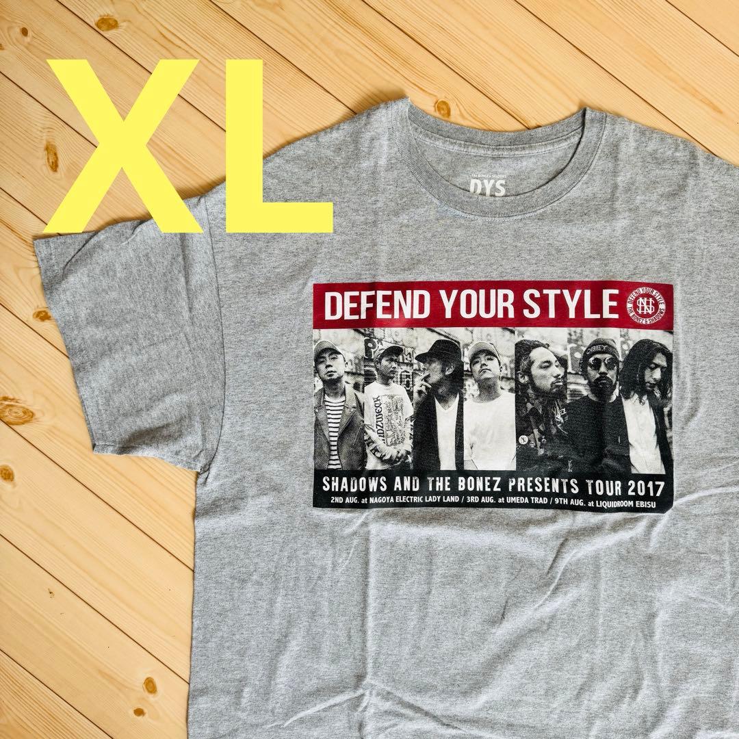 希少‼️The BONEZ×SHADOWS D.Y.S Tシャツ グレー XL