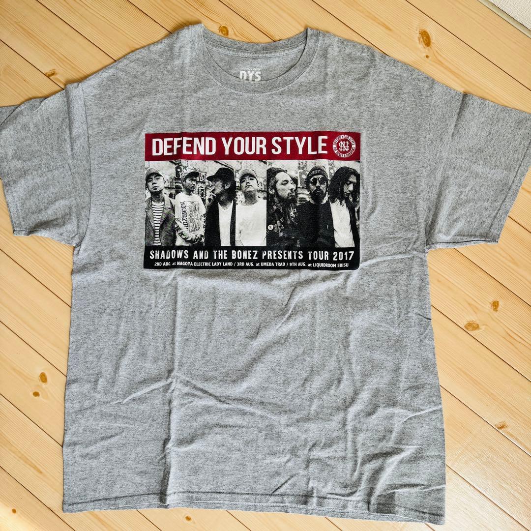 希少‼️The BONEZ×SHADOWS D.Y.S Tシャツ グレー XL