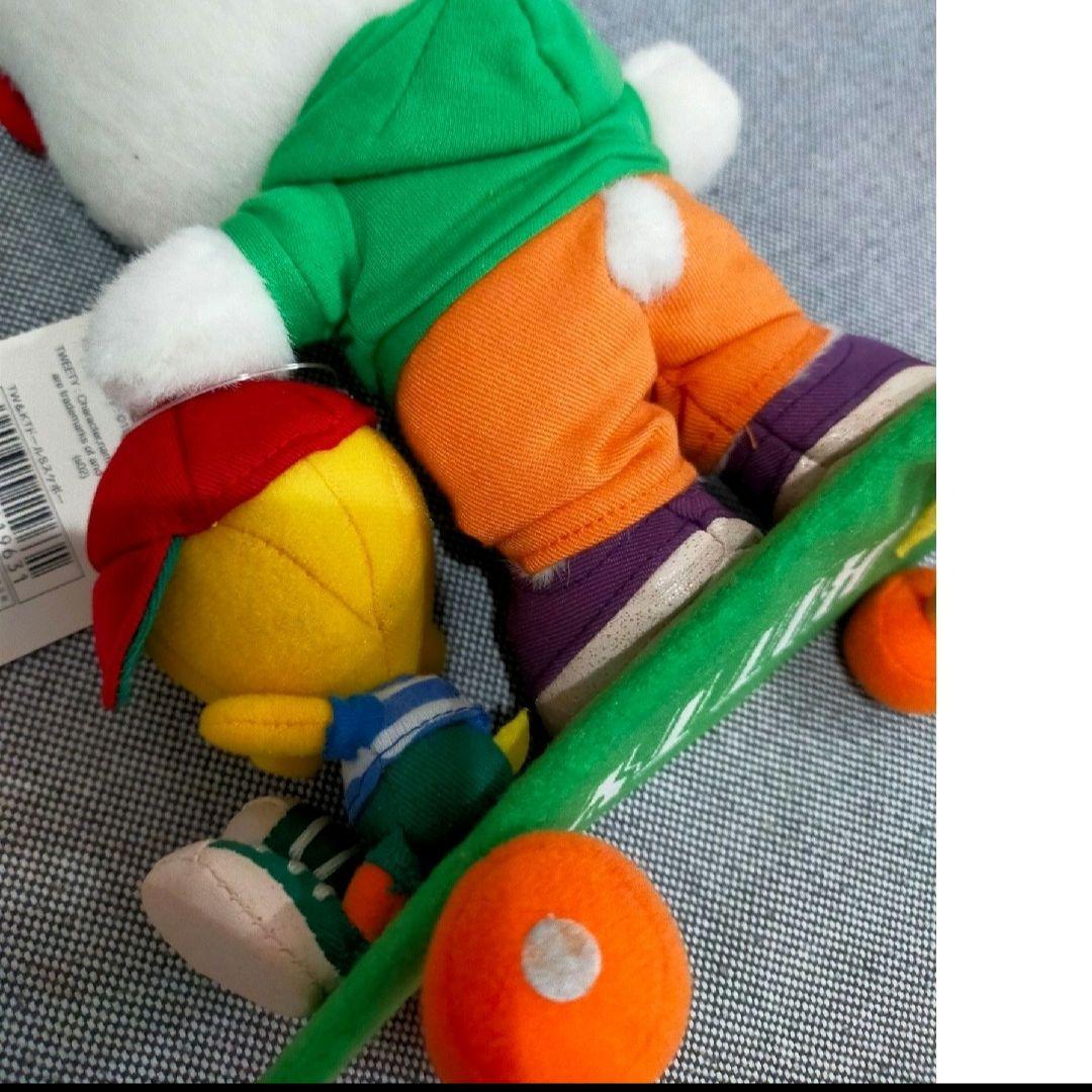 Sanrio キティ　トゥイーティー　ぬいぐるみ　スケートボード　レア　激レア