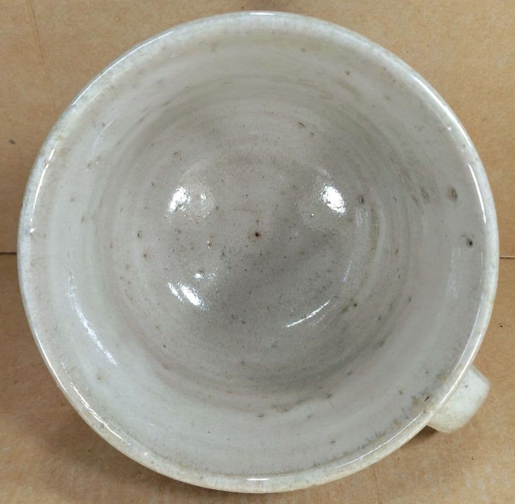 濱田庄司(浜田庄司) 朝杯(カップ&ソーサー）共箱 未使用 益子焼 人間国宝