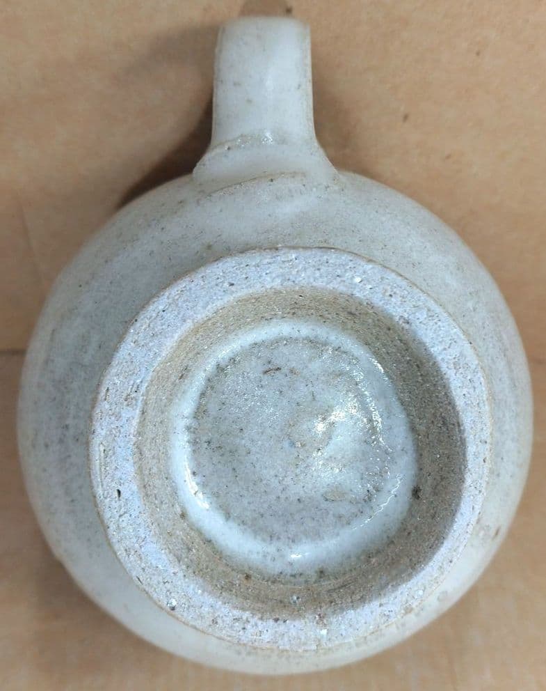 濱田庄司(浜田庄司) 朝杯(カップ&ソーサー）共箱 未使用 益子焼 人間国宝