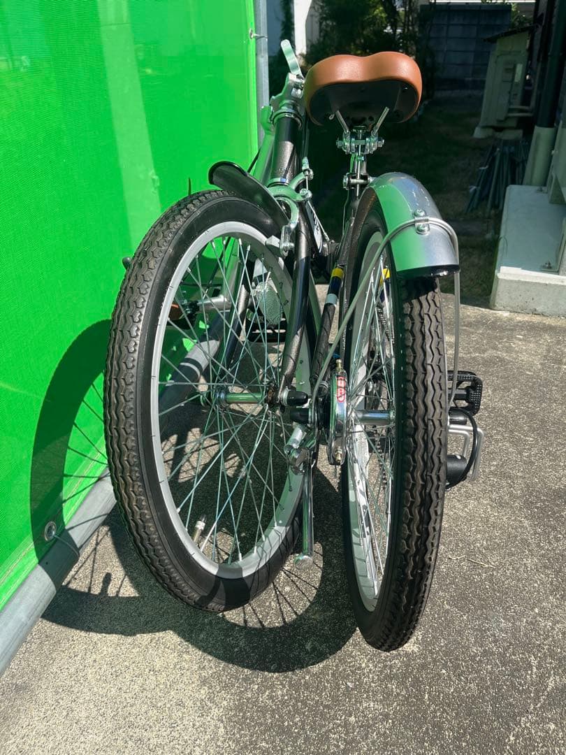 ［引き渡し限定］Ville 折りたたみ自転車 六段階変速付き