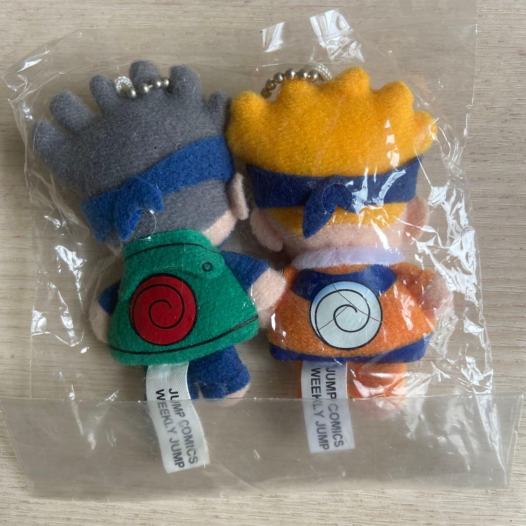 NARUTO　ナルトカカシマスコットキーチェーンぬいぐるみ　少年ジャンプ　レア