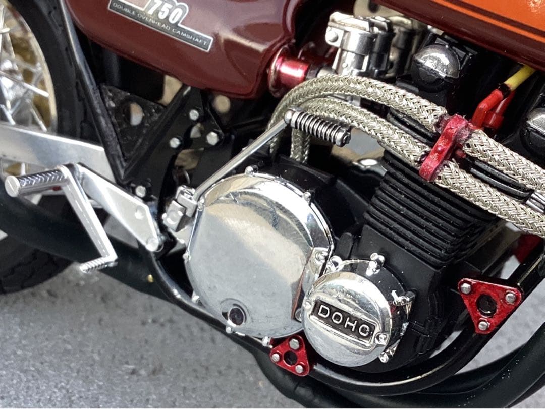 バイクプラモデル　族車　アオシマ1/12 750RS ZⅡ (ジャンク品)