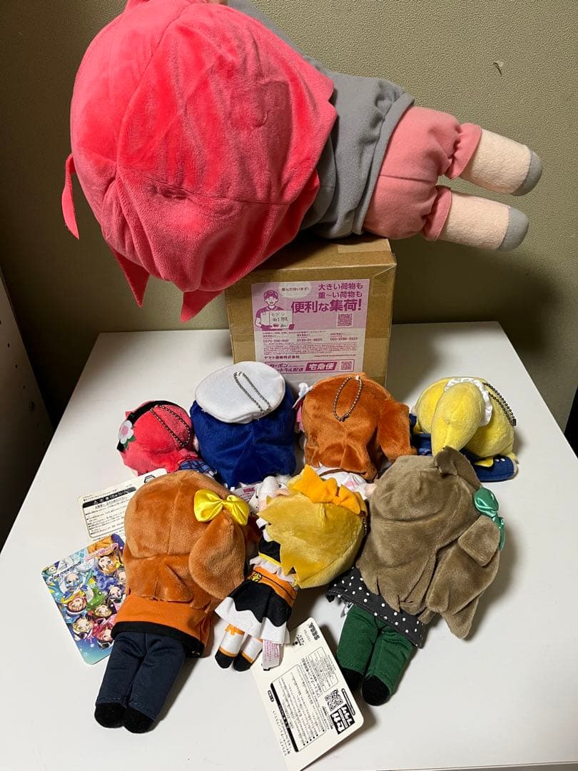 ラブライブ μ's 寝そべりぬいぐるみ 8人