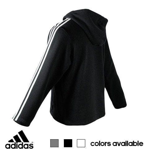 adidas・アディダス　スタイリッシュ　　ロングスリーブプルオーバーパーカー