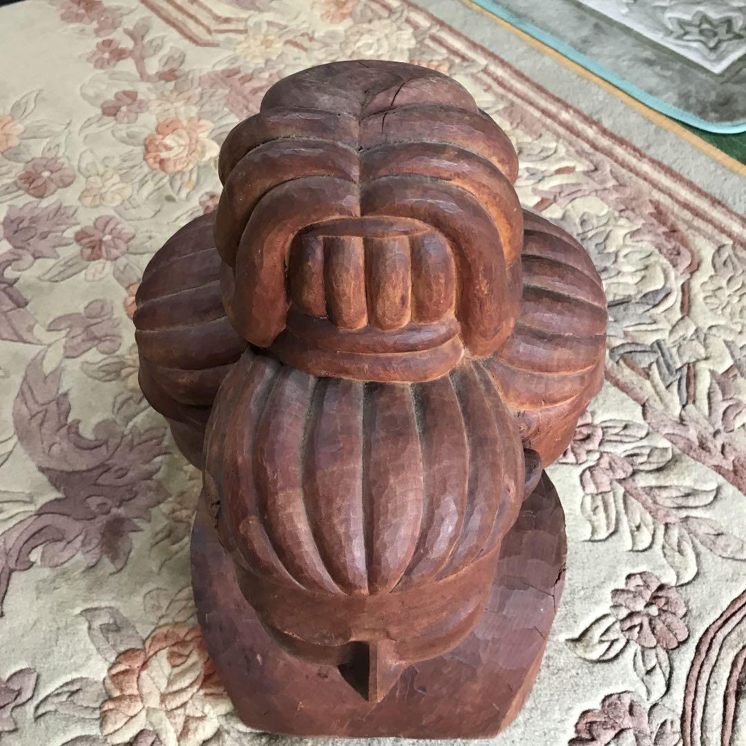 木彫　阿修羅像？　仏像　　頭部　大幅値下げ