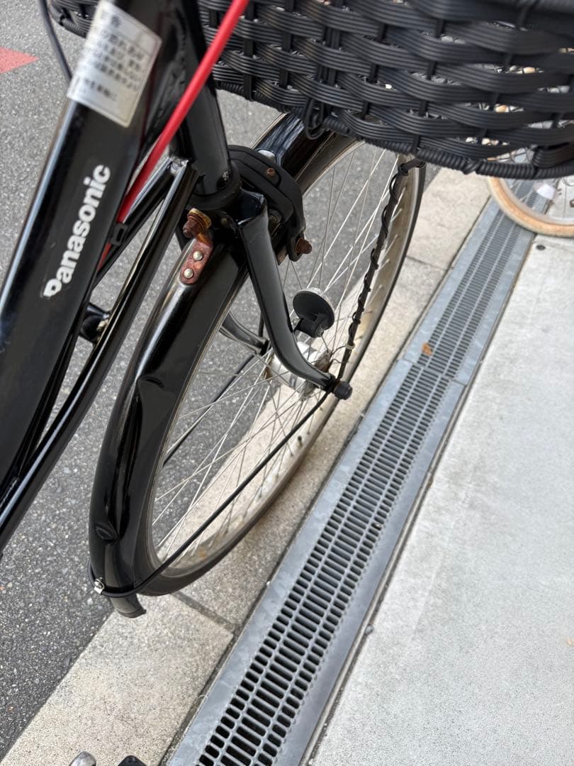 51 自転車 パナソニック 大阪市 【引取り限定】 26インチ 変速付き