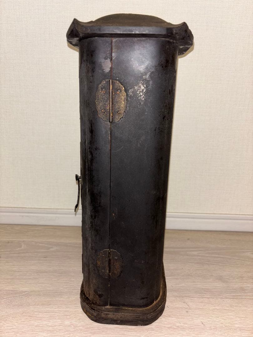 【希少】不動明王　仏像　厨子　室町時代