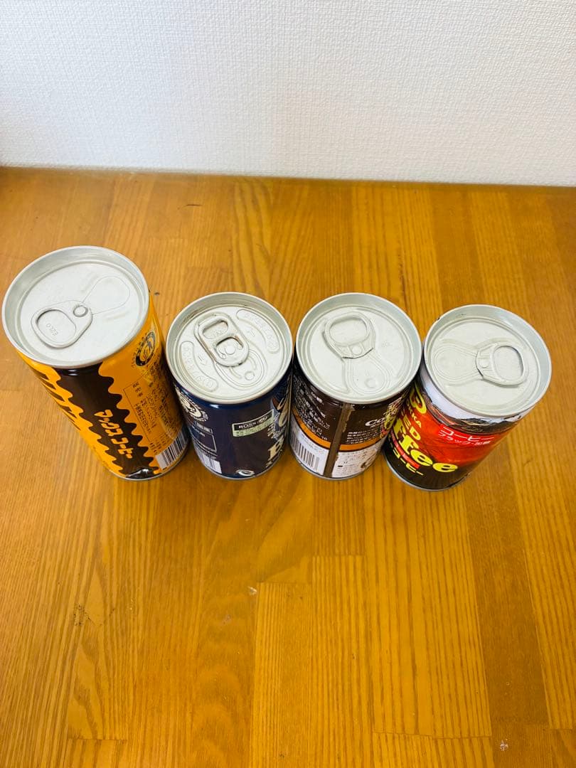 昭和レトロ　缶ジュース　80年代90年代　懐かしい　缶コーヒー　初代BOSSボス