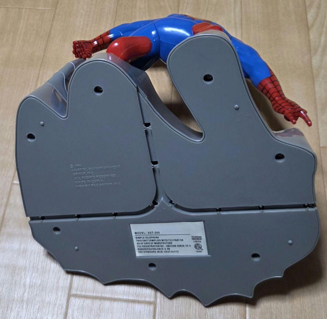1994年製 激レア　スパイダーマン電話スタンド フィギュア付き