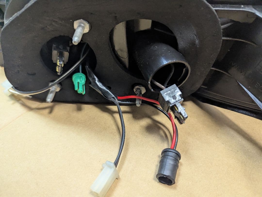 ゆ*の様 アキュラ TSXアコード CL7 LED テールランプ ブラックハウジ